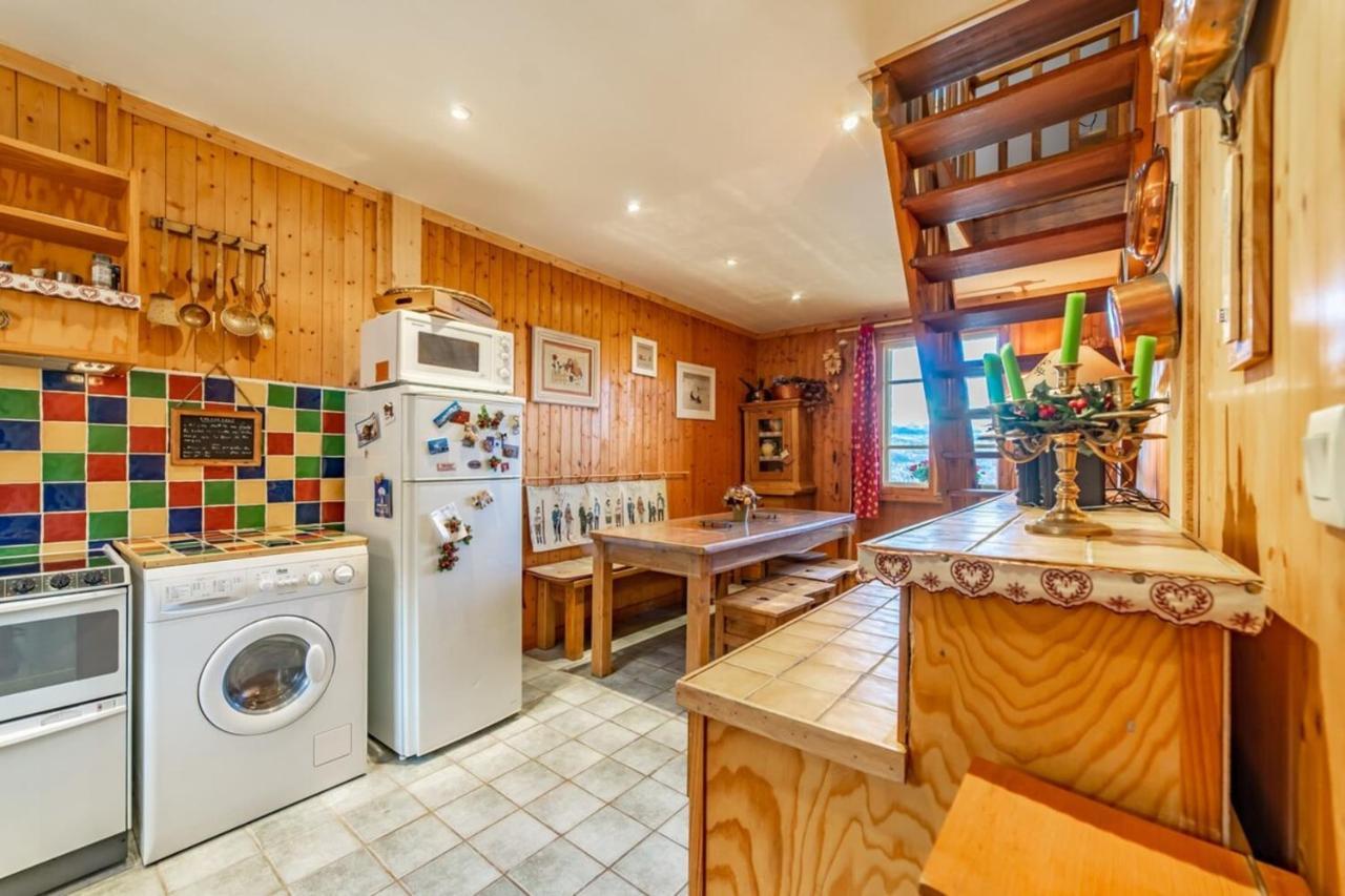 Duplex Apartment In The Heart Of The City With Mountain & Countryside Views Saint-Gervais-les-Bains Eksteriør billede