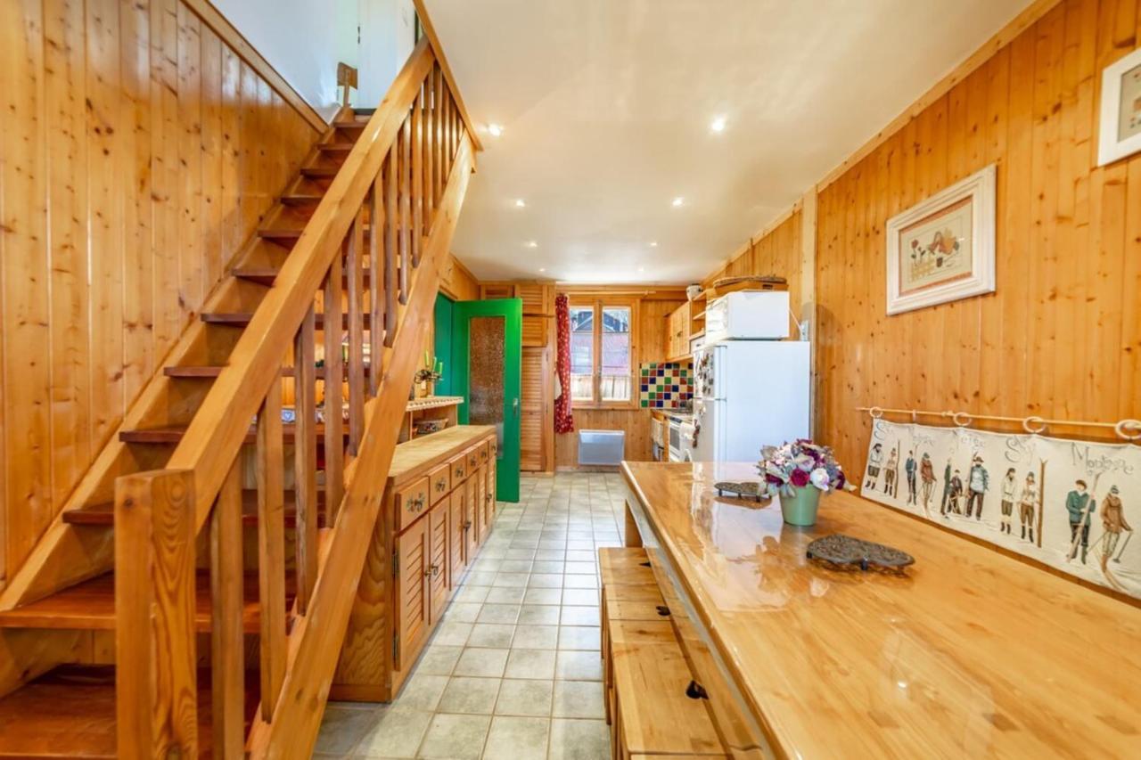 Duplex Apartment In The Heart Of The City With Mountain & Countryside Views Saint-Gervais-les-Bains Eksteriør billede