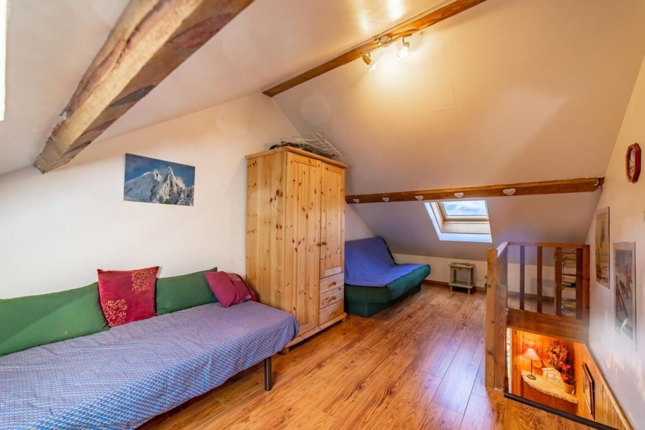 Duplex Apartment In The Heart Of The City With Mountain & Countryside Views Saint-Gervais-les-Bains Eksteriør billede